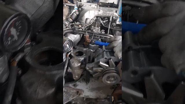 Первый запуск двигателя ЯМЗ 840