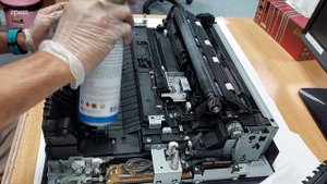 Replacing Transfer Belt Unit | Kyocera Taskalfa 3501i | 4501i | 5501i | Dirty Printing
