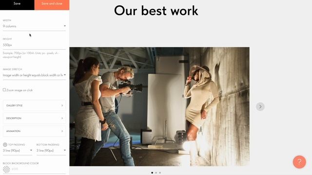 How To Set Up Image Gallery On a Website | Tilda Tutorial смотреть онлайн
