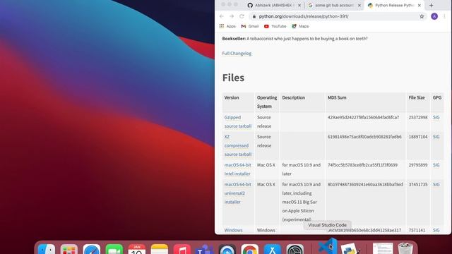 Setting Vs code for Python on new MacBook M1-4K