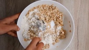 Овсяное печенье на кислом молоке.