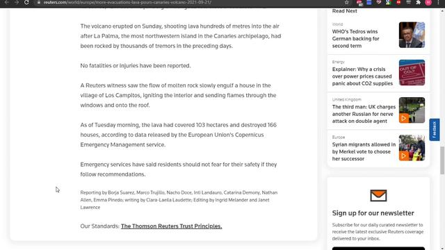 Families Race To Salvage Belongings As Lava From La Palma Volcano Nears Their Homes!!! смотреть онлайн