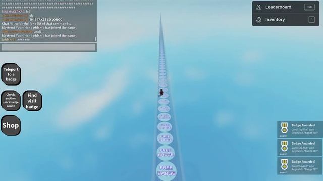 бесплатные бейджики роблокс смотреть онлайн