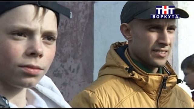 Воркута. Пожарные соревнования среди школ. 13.09.2015 смотреть онлайн