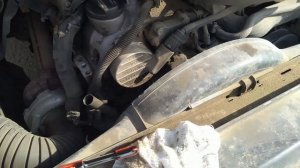 Мерседес Спринтер, проверка жидкостей