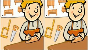 Найди 4 отличия.