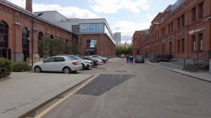 Moscow walk. Old Moscow streets. A leisurely atmospheric walk.