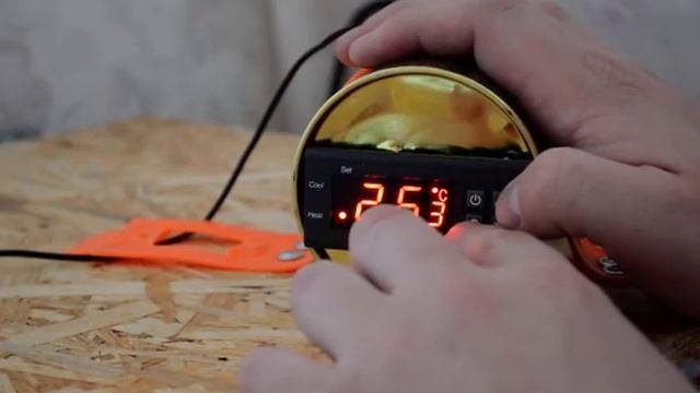 Терморегулятор для инкубатора из Китая