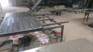 Сборка металлической  противопожарной двери