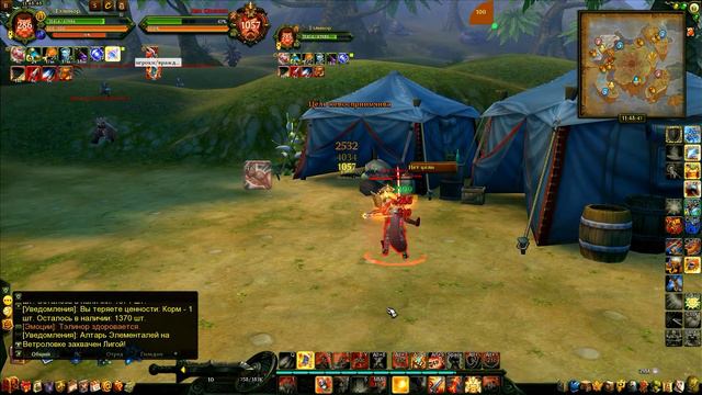 Аллоды Онлайн 9.0 - Окопин соло и билд на воина-танка смотреть онлайн