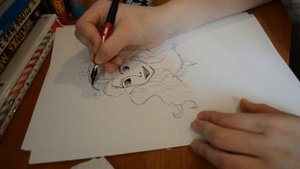 Рисуй Со Мной! Мерида из "Храбрая сердцем"