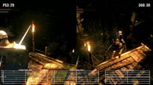 Dark Souls: PS3 vs Xbox 360 Blighttown Frame Rate Test
