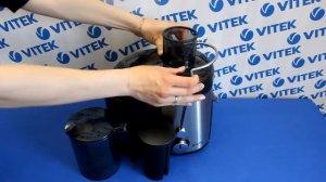 Рецепт приготовления грушево-яблочного сока в соковыжималке VITEK VT-1607 ST