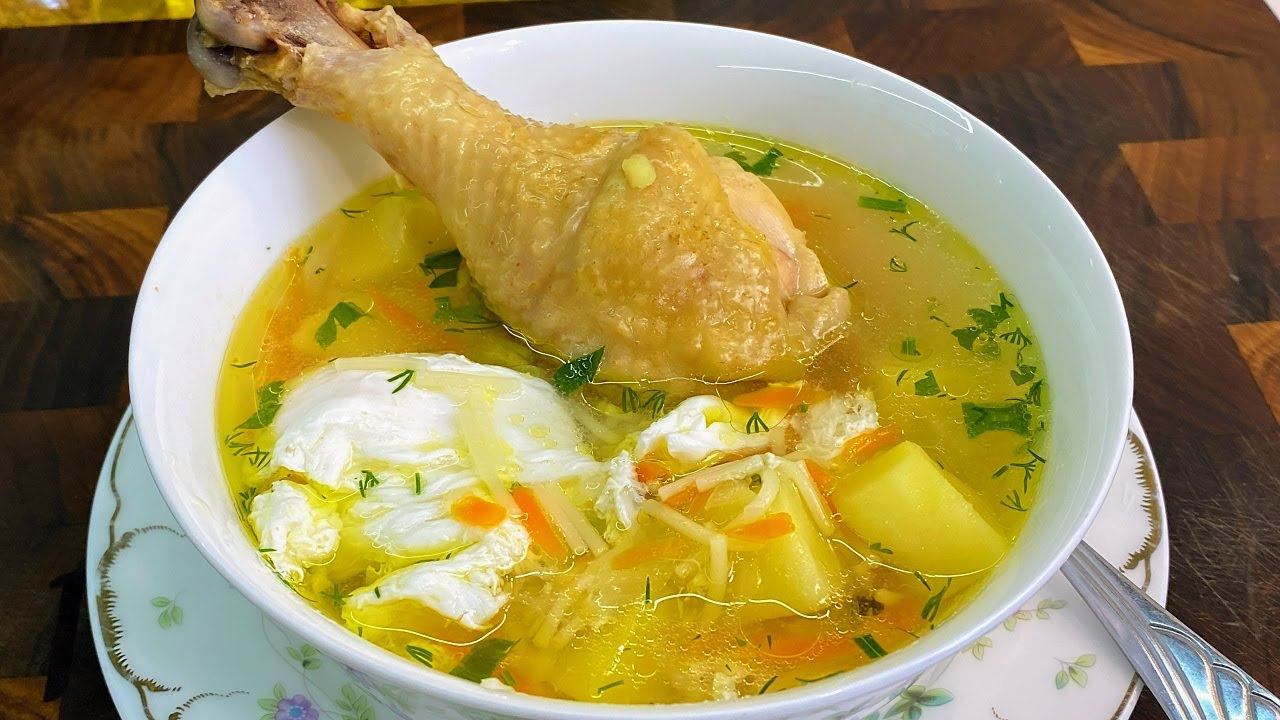 Суп который ЛЕЧИТ. Цыганский КУРИНЫЙ СУП, цыганка готовит. смотреть онлайн