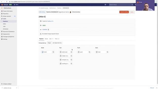 Dynamic Application Security Testing (DAST) applied to WebGoat смотреть онлайн