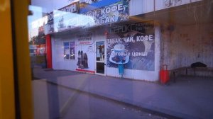 Автобус №21 едет от Ж/Д Вокзала по Второй Продольной до Спартановки, Волгоград