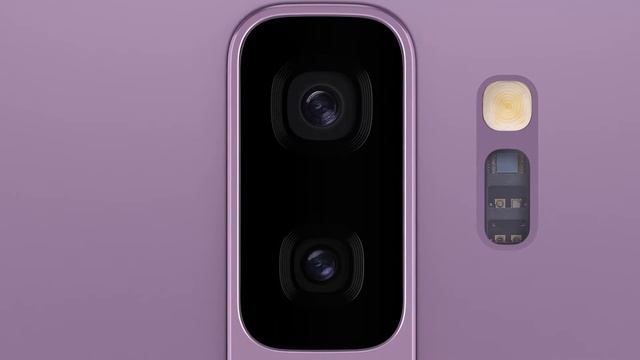 Двойная основная камера cмартфон Samsung Galaxy S9+ 64Gb Ультрафиолет смотреть онлайн