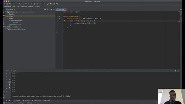 5.2. Цикл for в Java смотреть онлайн