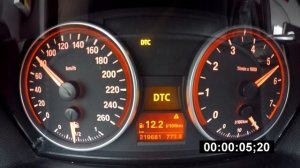 BMW e90 330i N52B30 acceleration 0-200
