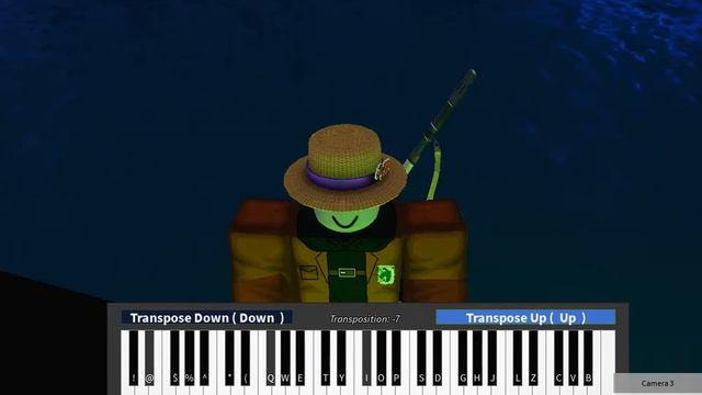 Gravity falls opening - Alex hirsch|Virtual piano|Roblox| смотреть онлайн