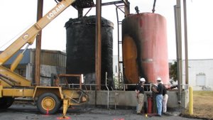 Опасность взрыва на очистных сооружениях