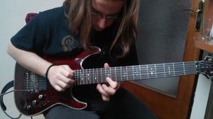 Pantera-Cowboys From Hell Solo (Guitar Cover)