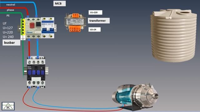 automatización de bomba de agua monofásica смотреть онлайн