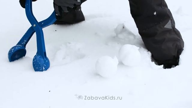 Лепка снежков снежколепом смотреть онлайн