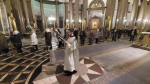 Царские часы и Божественная литургия в Крещенский сочельник