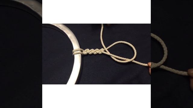 Узелковая цепочка ( макраме )