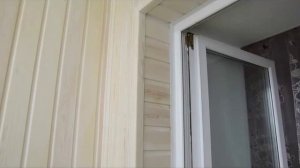Обшивка балкона вагонкой Экстра