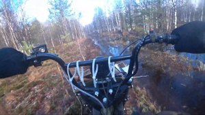 Трицикл SR 32 Light на весенней охоте