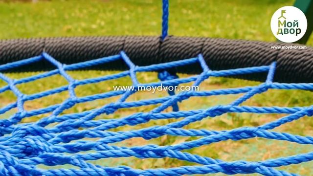 Круглые качели гнездо или паутинка смотреть онлайн