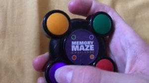 Playing memory maze