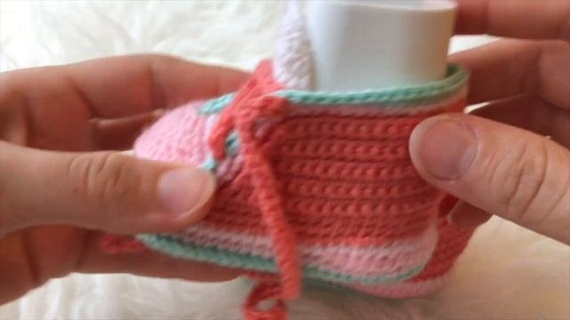 Мастер класс. Пинетки кеды. Часть 2
