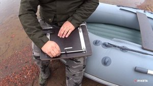 Бортовой столик для даунриггера на лодку ПВХ