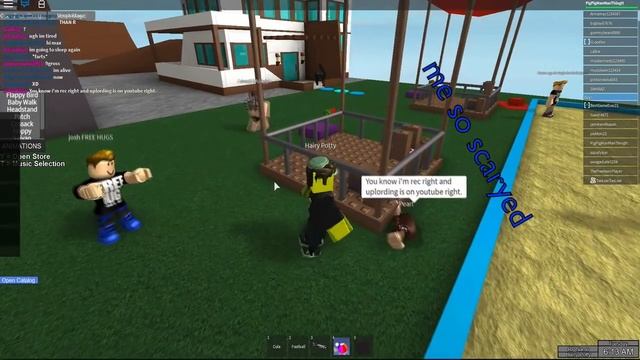 Funny Moments - Roblox Boys and Girls Hangout смотреть онлайн