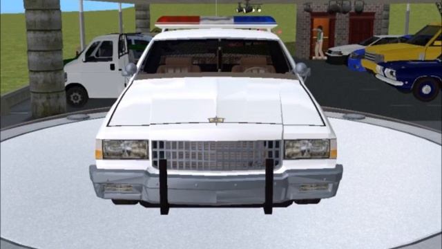 Sims 2 Car Conversion by VoVillia Corp. - 1988 Chevrolet Caprice Policecar смотреть онлайн