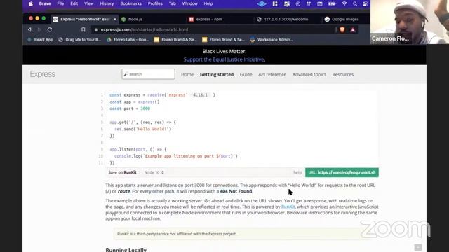 Backend Programming in Javascript