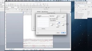 How to Print with No Margins MS Word Mac OS X