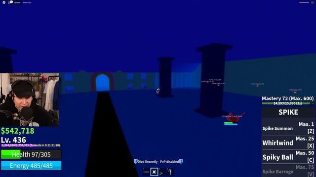 I SPENT A DAY AS CHAINSAW MAN In Roblox Blox Fruits! ? смотреть онлайн