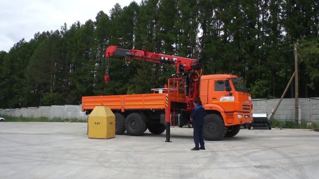 БКМ Taurus 086A-КамАЗ 43118 с дистанционным управлением