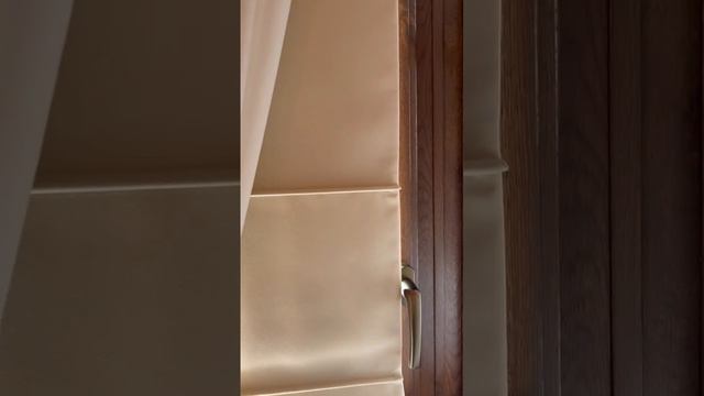Тюль и двойная римская штора