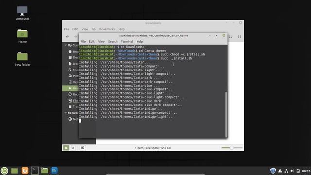 Customizing themes on Linux Mint смотреть онлайн