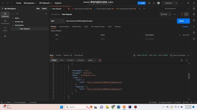 Java Spring Boot - Minimal Boilerplate - REST API - MySQL смотреть онлайн