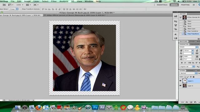 Come creare un fotomontaggio in Adobe Photoshop CS5 смотреть онлайн