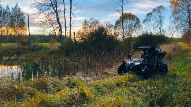 Осенний выезд на моем багги KTA K7 смотреть онлайн