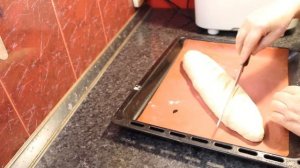 Печём батон нарезной.