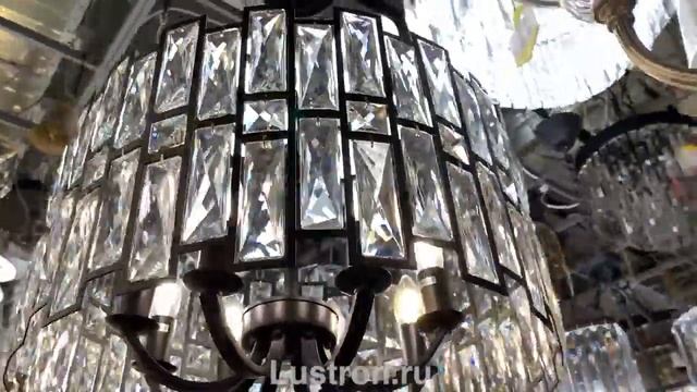 Видео обзор на подвесную хрустальную люстру V5251/8 (Vitaluce) смотреть онлайн