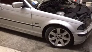 BMW 330d E46 Sound Downpipe
